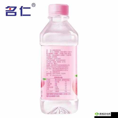 名仁水蜜桃味 375ml 畅享甜蜜滋味
