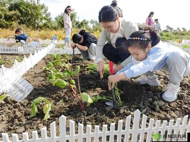 旅行者和丽莎拔萝卜视频：一场趣味十足的田园劳作之旅